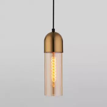 Подвесной светильник Eurosvet 50180/1 янтарный