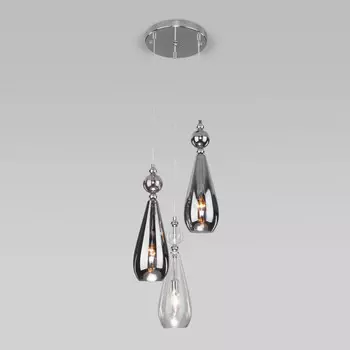 Подвесной светильник Eurosvet 50202/3 хром