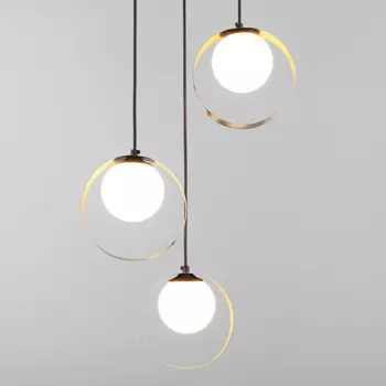 Подвесной светильник Eurosvet 50205/3 черный/бронза