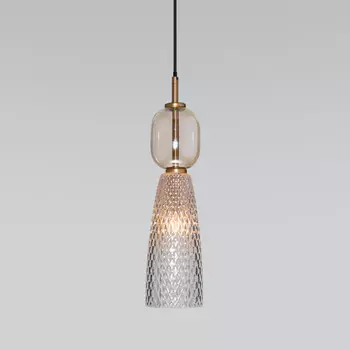 Подвесной светильник Eurosvet 50211/1 янтарный