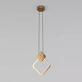 Подвесной светильник Eurosvet 50216/1 LED бронза