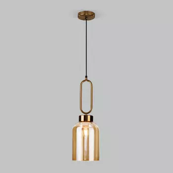 Подвесной светильник Eurosvet 50229/1 янтарный