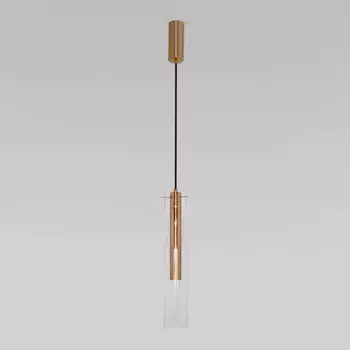 Подвесной светильник Eurosvet 50253/1 LED латунь