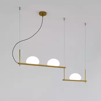 Подвесной светильник Eurosvet 70145/3 латунь