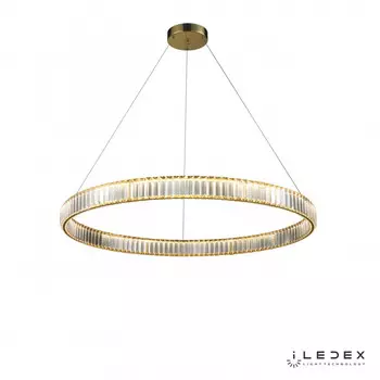 Подвесной светильник iLedex 10920P/1-38W-3000K-D1000 GL-CL