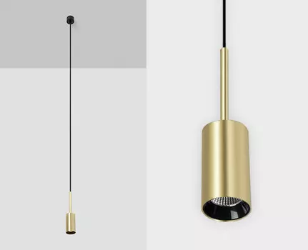 Подвесной светильник ITALLINE DL 3038 black/gold