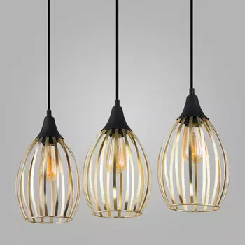 Подвесной светильник TK Lighting 2817 Liza Gold