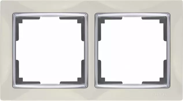 Рамка Werkel WL03-Frame-02-ivory (слоновая кость)