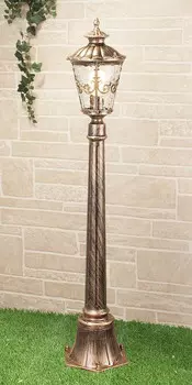 Садово-парковый светильник Elektrostandard Diadema F (GLYF-8046F) черное золото