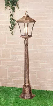 Садово-парковый светильник Elektrostandard Virgo F черное золото (арт. GLXT-1450F)