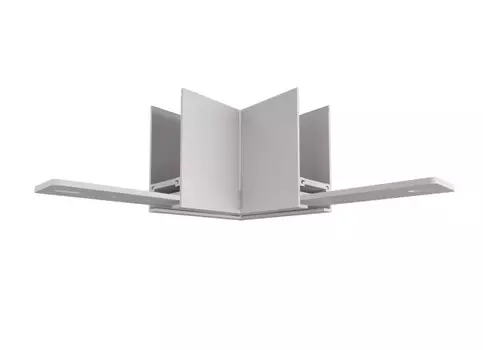 Соединитель для шинопровода Donolux L corner DLMW Sp