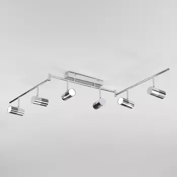 Спот Eurosvet 20086/6 LED хром/черный жемчуг