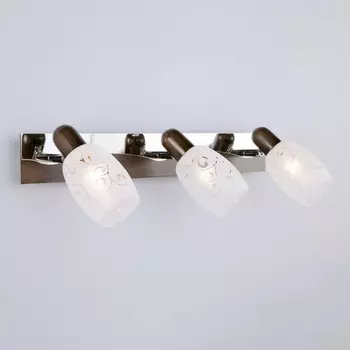 Спот Eurosvet 60301/3 хром/венге