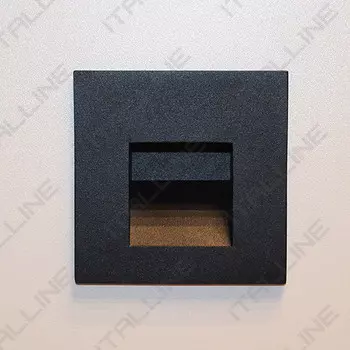 Подсветка ступеней лестницы ITALLINE DL 3019 black