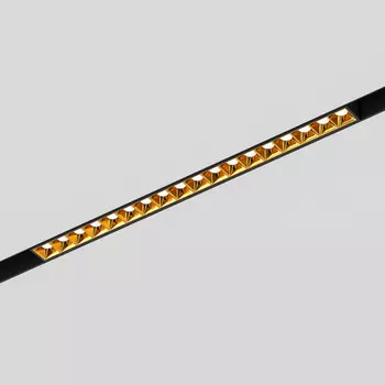 Светильник на шине Elektrostandard 18W 4000K Artas (чёрный/золото) 85104/01