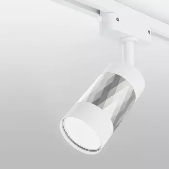 Светильник на шине Elektrostandard Mizar GU10 Белый/серебро (MRL 1007) однофазный
