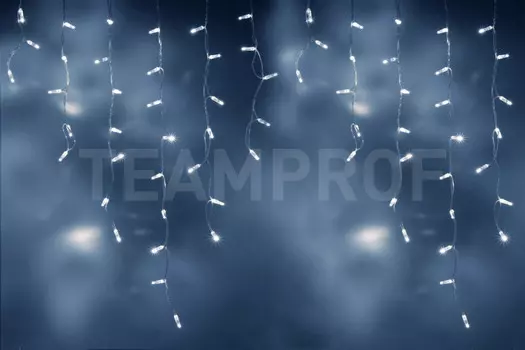 Светодиодная бахрома TEAMPROF TPF-i3*0.9F-CT/W