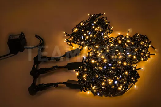 Светодиодная гирлянда TEAMPROF TPF-S3*20F-B/Y