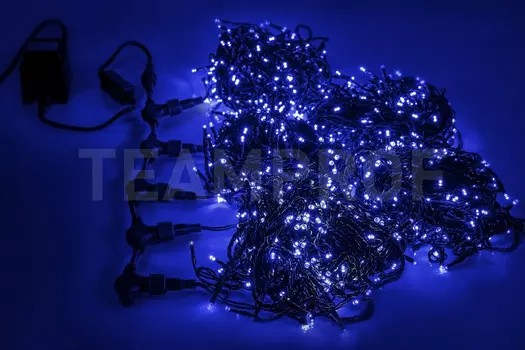 Светодиодная гирлянда TEAMPROF TPF-S5*20-B/B