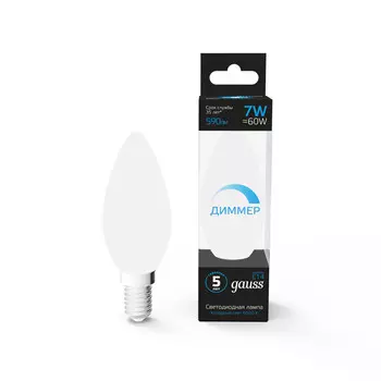 Светодиодная лампа Gauss 103101307-D