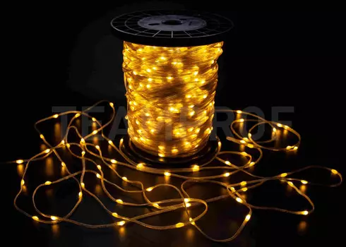 Светодиодная нить TEAMPROF TPF-CR200-24V-T/WW