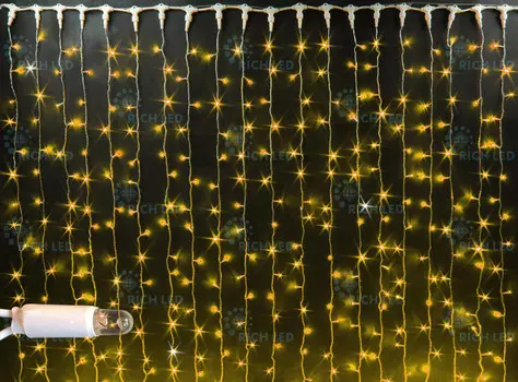 Светодиодный занавес Rich LED RL-C2*6F-CW/Y
