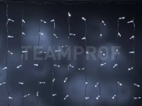 Светодиодный занавес TEAMPROF TPF-CS2*1F-CT/W