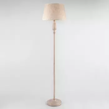 Торшер Eurosvet 01081/1 белый с золотом