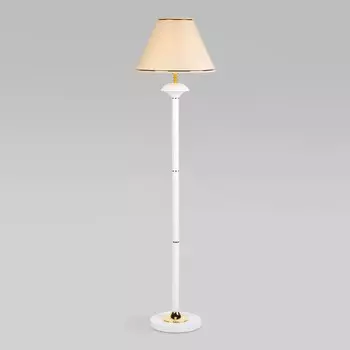 Торшер Eurosvet 01086/1 глянцевый белый