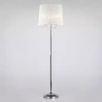 Торшер Eurosvet 2045/3F хром/белый торшер