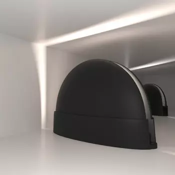 Накладной уличный светильник Elektrostandard 1630 TECHNO LED черный