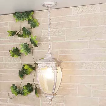 Подвесной уличный светильник Elektrostandard Andromeda H (GLYF-8024H) белое золото