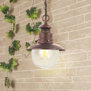 Подвесной уличный светильник Elektrostandard Talli H брауни