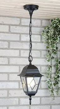 Подвесной уличный светильник Elektrostandard Vega H черный