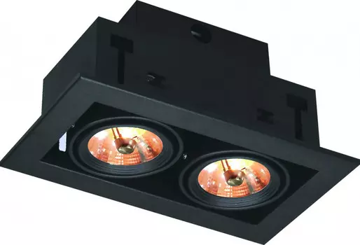 Встраиваемый светильник ARTE Lamp A5930PL-2BK