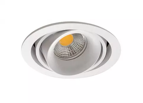 Встраиваемый светильник Donolux DL18615/01WW-R White/Black