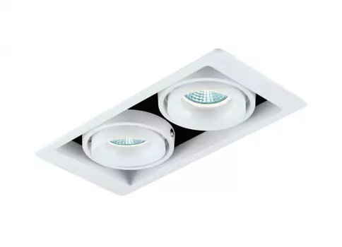 Встраиваемый светильник Donolux DL18615/02WW-SQ White/Black