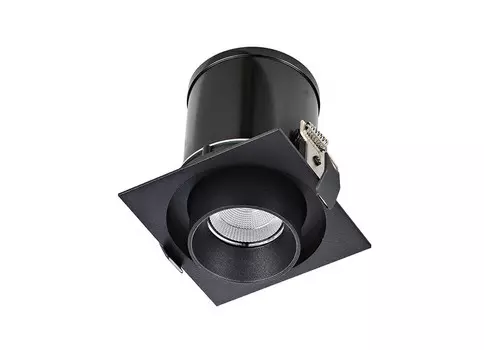 Встраиваемый светильник Donolux DL18621/01SQ Black Dim