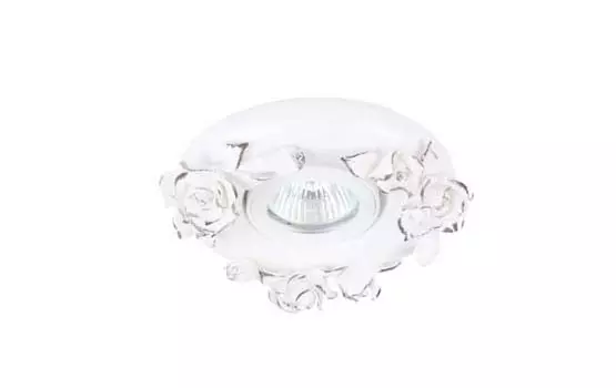 Встраиваемый светильник Donolux N1629-White+silver