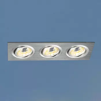 Встраиваемый светильник Elektrostandard 1011/3 CH (хром)