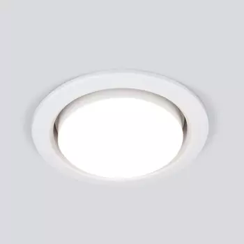 Встраиваемый светильник Elektrostandard 1035 GX53 WH белый