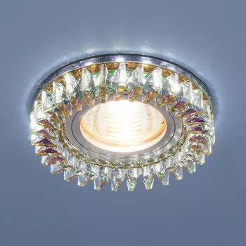 Встраиваемый светильник Elektrostandard 2216 MR16 MLT/CH мульти/хром