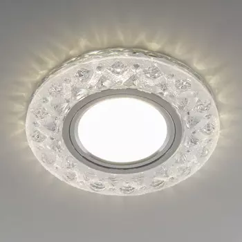 Встраиваемый светильник Elektrostandard 2222 MR16 CL прозрачный