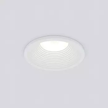 Встраиваемый светильник Elektrostandard 25028/LED 7W 4200K WH белый