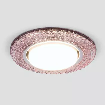 Встраиваемый светильник Elektrostandard 3030 GX53 PK розовый