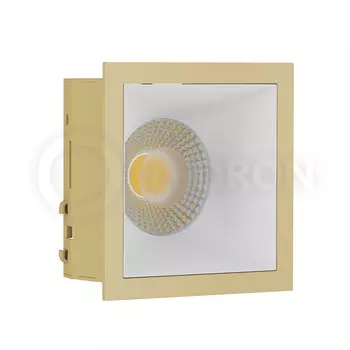 Встраиваемый светильник LeDron RISE KIT 1 Gold/White