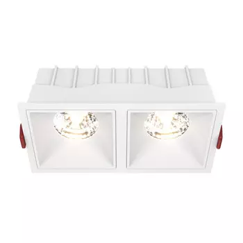 Встраиваемый светильник Maytoni Technical DL043-02-15W3K-SQ-W