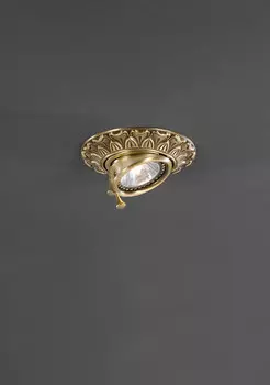 Встраиваемый светильник Reccagni Angelo Spot 1085 Bronzo