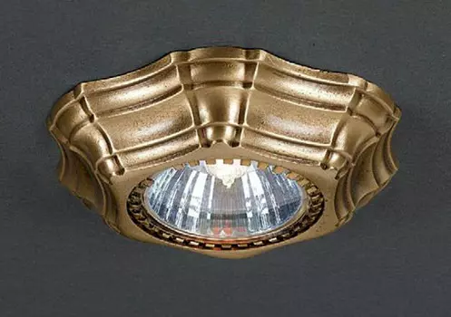 Встраиваемый светильник Reccagni Angelo Spot 1096 Bronzo