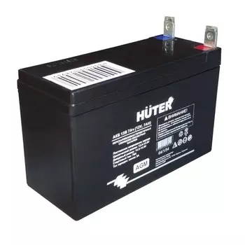 Аккумуляторная батарея Huter АКБ 12В 7Ач
